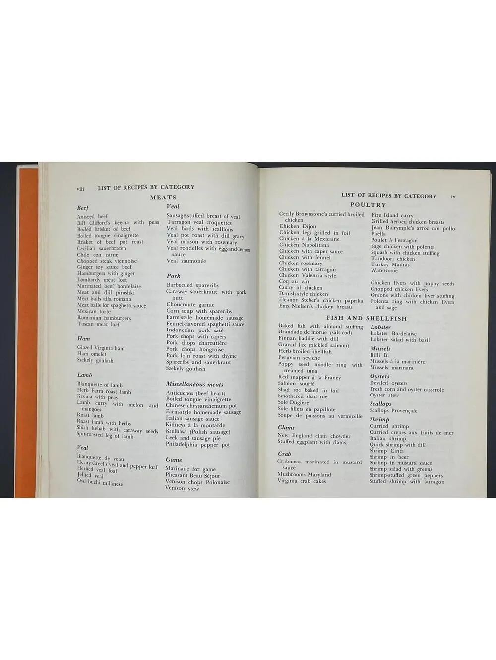 Vintage 1963 Herb & Spice Cookbook by Craig Claiborne